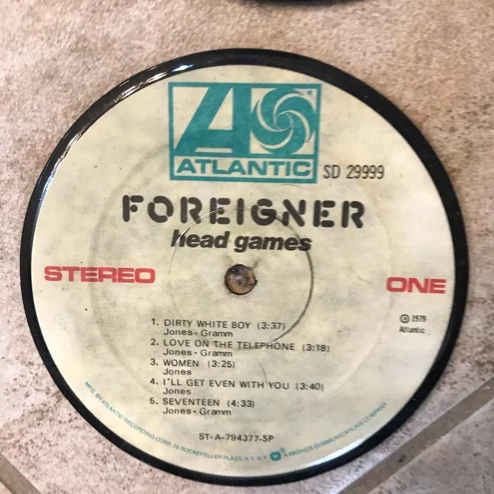 🎼VINTAGE Record Album Coasters